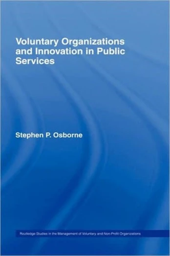 Voluntary Organizations and Innovation in Public Services