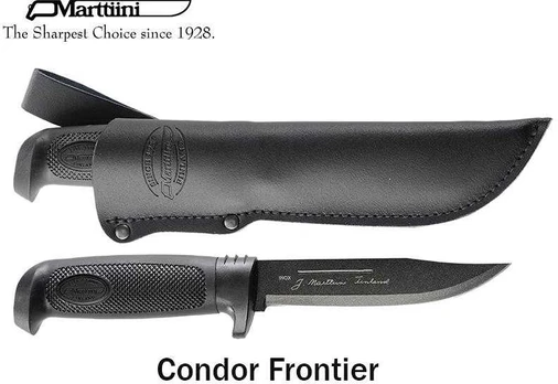 Peilis Marttiini Juodas Condor Frontier 390021T
