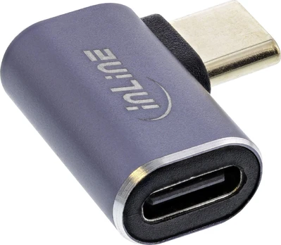 Adapteris USB InLine 35900B USB-C - USB-C Pilka (35900B)