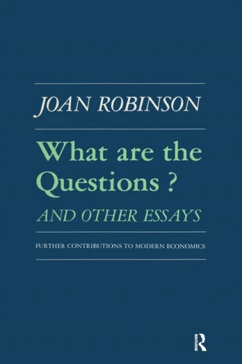 What are the Questions and Other Essays