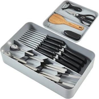 Verk Group Cutlery drawer insert two-tier organiser
