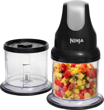 Ninja - Express Chop Mini Electric Chopper NJ1002EUBK