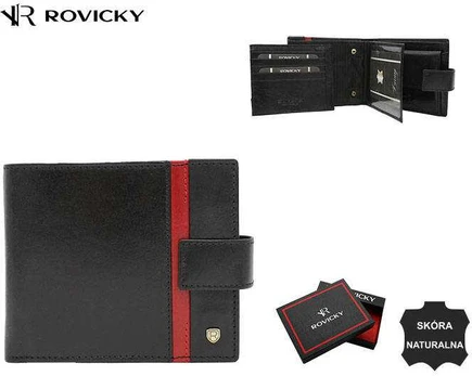 Vyriška odinė piniginė Rovicky RV160