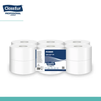 Tualetinis popierius Classeur Mini Soft 180 Ecolabel (12 vnt.)