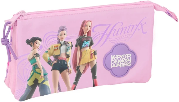 Safta Kpop Demon Hunters Stage triple pencil case