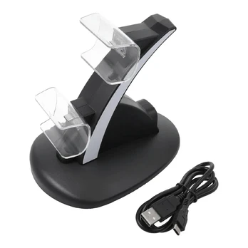 Riff HP253 PS5 Controller charging double dock charger Black