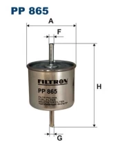 Kuro filtras FILTRON PP 865 kaina