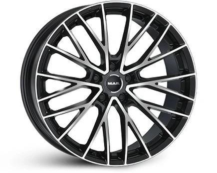 MAK Speciale R19 8.5J 5x114.3 ET30 CB76.1 Black Mirror Face