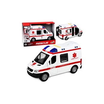 Lean Toys Greitosios pagalbos automobilis 1:10