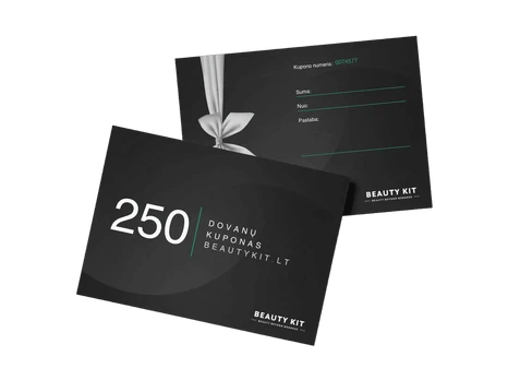 Beauty Kit dovanų e-kuponas (250 EUR)