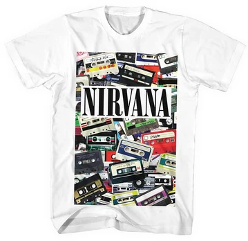 Rock Nirvana Cassettes Marškinėliai, Dydis: XL