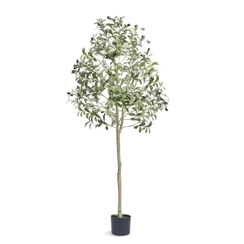 Dirbtinis alyvmedis su vazonu, 155 cm