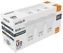 Avide LED lemputė 7W GU10 4000K 3vnt kaina