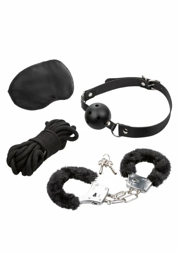 CalExotics Explorer Collection Bondage Starter Kit with Rope & Cuffs