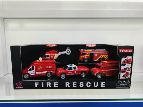 MEGA Fire Brigade Vehicle Set