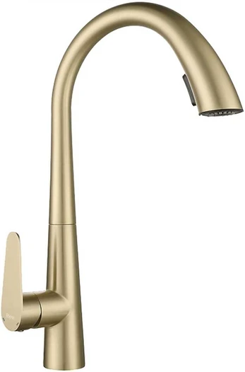 Virtuvinis maišytuvas REA Ross, Brushed Gold