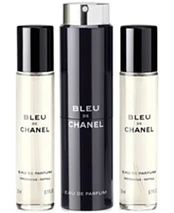 Chanel Bleu de Chanel Eau de Parfum EDP Refillable 20 ml   Eau De Parfum Refill 2 x 20 ml  man