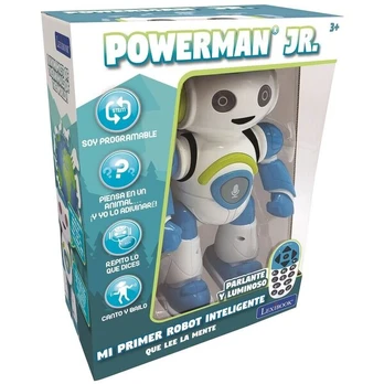 Ispaniškas intelektualus interaktyvus robotas Powerman Junior Lexibook