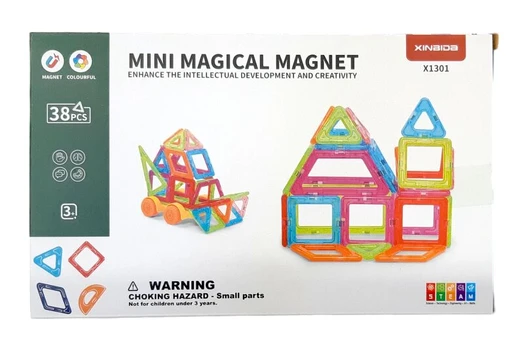 Magnetinis mini konstruktorius, 38 d.
