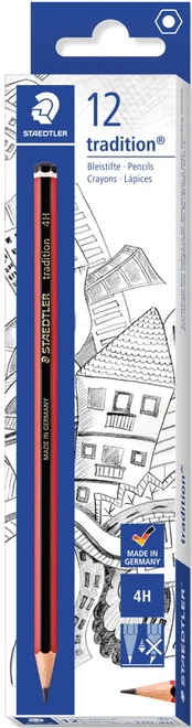 Pieštukas STAEDTLER TRADITION 4H
