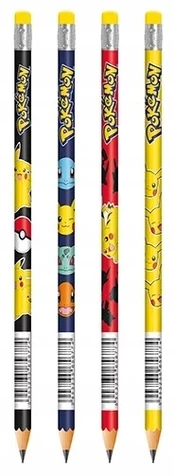 St. Majewski Pieštukai su trintuku Pokémon, 4 vnt.
