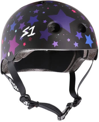 S-ONE HELMET LIFER BLACK MATTE STAR L