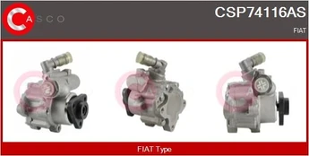 Hidraulinis siurblys, vairo sistema CASCO CSP74116AS
