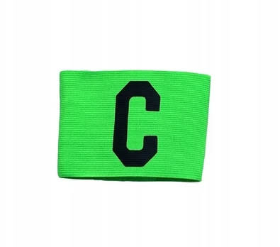 Kapitono raištis, kapitono Armbands žalias Neon