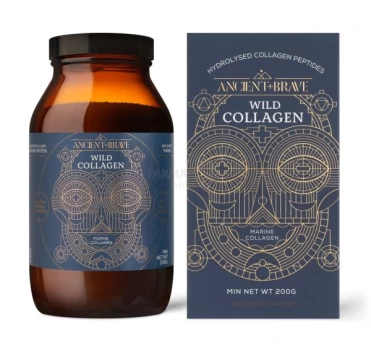 Maisto papildas ANCIENT&BRAVE jūrinio kolageno milteliai „Wild Collagen“ 200g