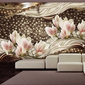 Artgeist Fototapetas - Pearls and Magnolias