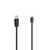Hama USB-C-Kabelis USB-C-Stecker – USB-A-Stecker USB 3.2 Gen1 5 Gbit/s 1.50 kaina