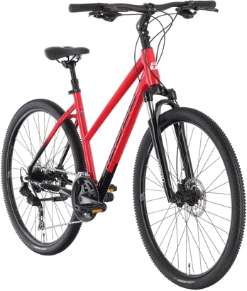 Dviratis Tabou Flow 3 W 19 juodas-red-M / 19" (Dydis: M / 19")