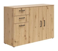 Komoda MultiDo, 40x120x83 cm, ruda kaina