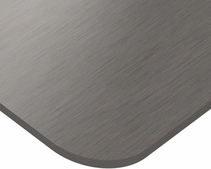 Spacetronik Blat biurka universalus 120x60x1,8cm Tytan sidabrinė