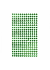 Dekor.lipnūs kristalai 6mm 260vnt GREEN kaina