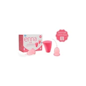 Enna Cycle Menstrual Cup Size M 2 Cups Sterilizer kaina