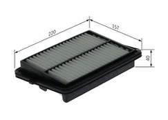 Oro filtras BOSCH F 026 400 649 kaina