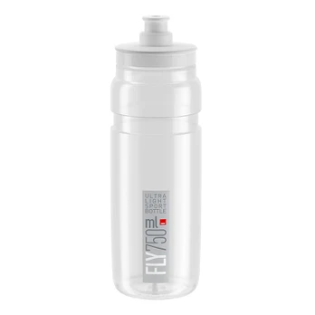 Gertuvė 750ml ELITE FLY (permatoma) su pilku logotipu