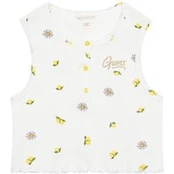 Guess Marškinėliai J6GI02 KF794 Balta Regular Fit