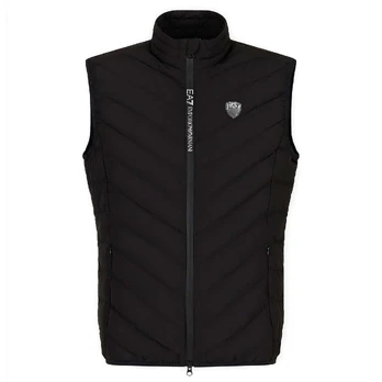 Pūkinė striukė vyrams, Juoda, Down waistcoat