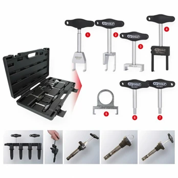T-grip ignition coils remover set for VAG and Opel engines,, KS Tools