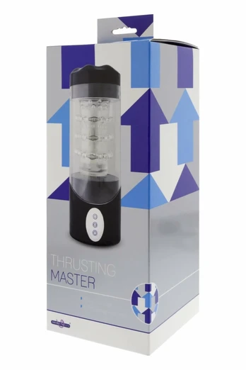 Thrusting Master 6-Mode Automatic Intimate Machine Transparent TPE/ABS