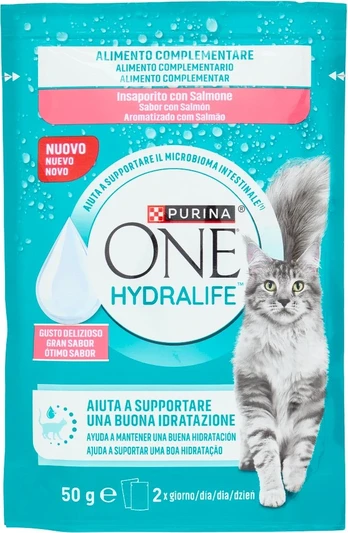 PURINA ONE HYDRALIFE Cat Liquid Salmon 50g