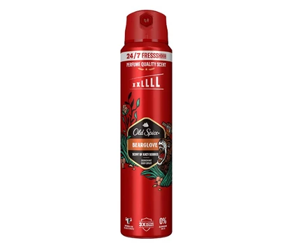 Old Spice Bearglove Deodorant Spray (Deodorant Body Spray) 250 ml 250ml Vyrams