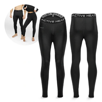 Termokelnės unisex 4FIZJO - juodos, L dydis