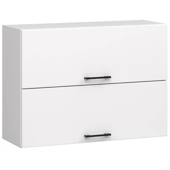 Pakabinama virtuvės spintelė OLIVIA V, 80cm balta