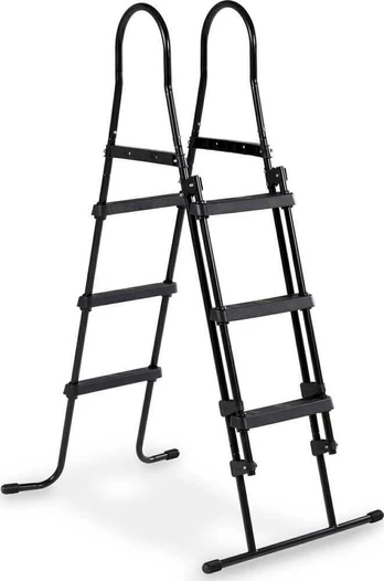EXIT pool ladders for frame height of 91-107cm - juodas