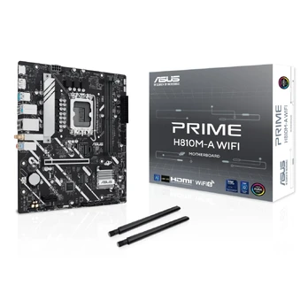 Mainboard|ASUS|Intel H810|LGA1851|Micro-ATX|Memory DDR5|Memory slots 2|PRIMEH810M-AWIFI