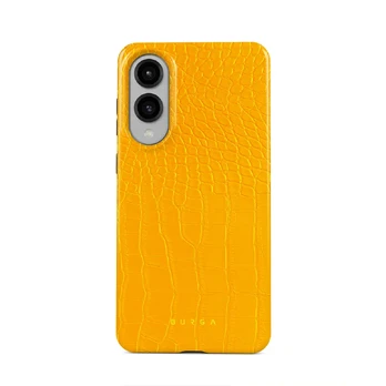 Canary Yellow - Snake Skin Samsung Galaxy S25 Edge Case