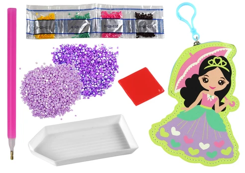 Raktų pakabuko kūrimo rinkinys Princesė